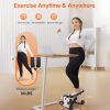 Black Sport Treader Resistance Belt Treader 330 lb Mini Treader LED Display Hydraulic Fitness Treader Home and Garage Gym Exercise squats for adults m